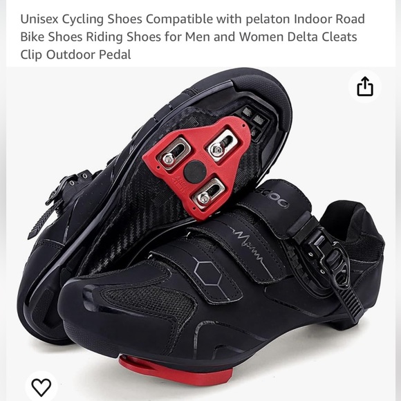 New! Unisex 46 cycling shoes compatible w/ peloton delta cleats bike 11 M, 14 W - Picture 1 of 7